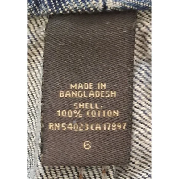 Banana Republic Jeans Womens Size 6 Blue Denim Boot Cut - Picture 9 of 10